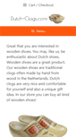 Mobile Screenshot of dutch-clogs.com
